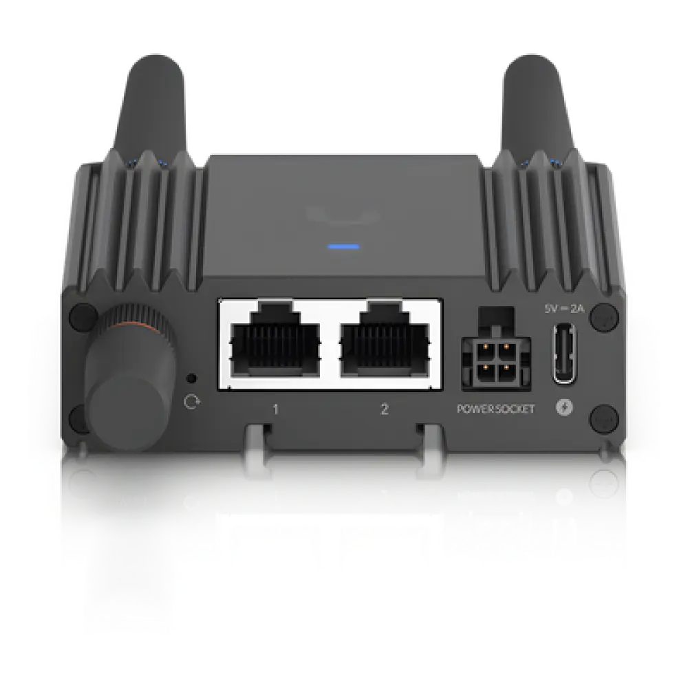 Router Celular LTE / Wi-Fi 4 / 2 Puertos FE / LTE Cat 4 150 Mbps / Dual Antena SMA / Alimentación USB-C o ATX DC