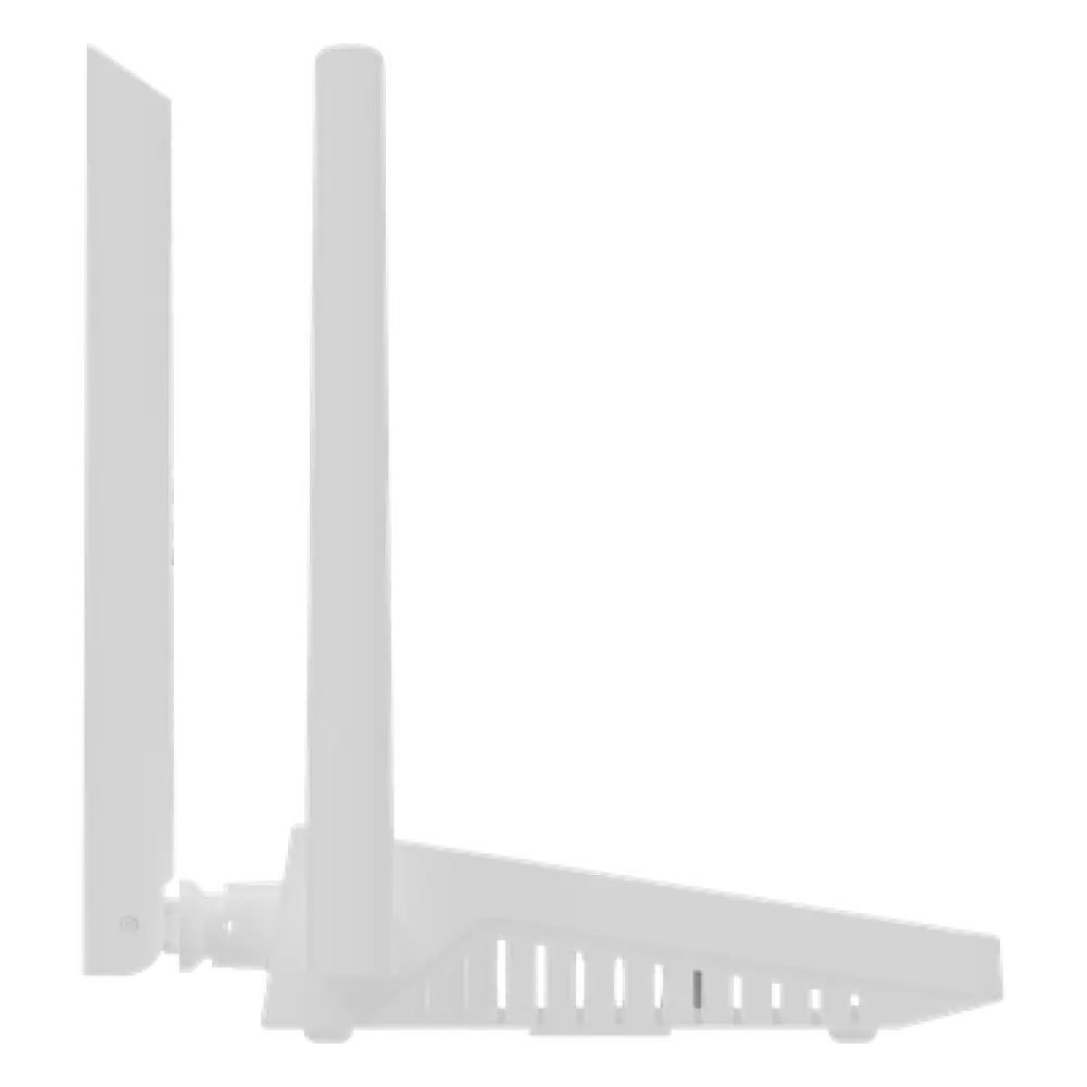 Router Wi-Fi 6 / AX3000 Dual Band / 4 Puertos Gigabit / MESH / Diseño Compacto / -30 a 60°C