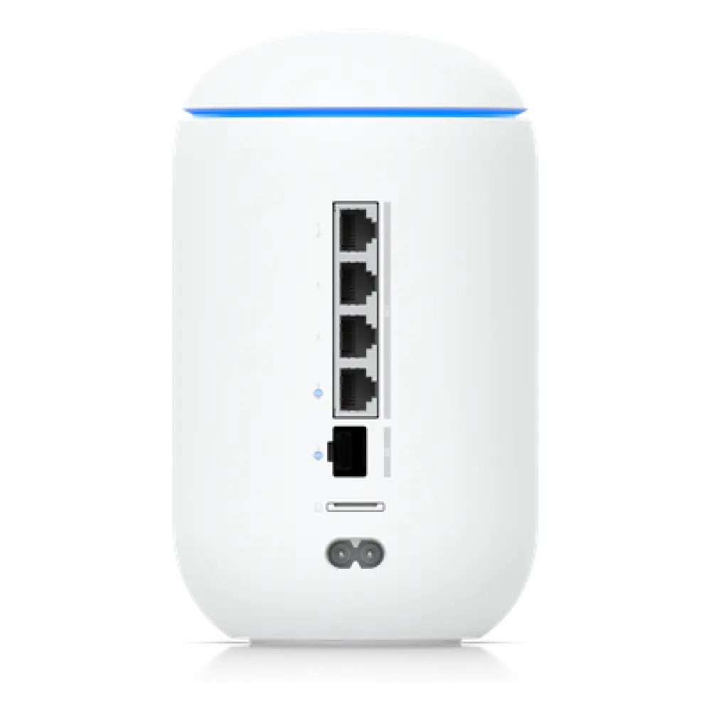 Cloud Gateway de Escritorio / Wi-Fi 7 6 Flujos / Banda 6 GHz / Switch 4 Puertos 2.5GbE / PoE / 10G SFP+ / 64 GB microSD / 300 Clientes