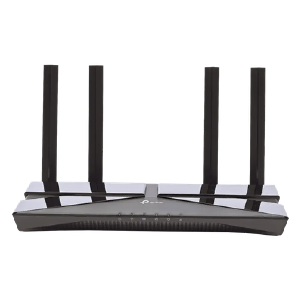Router Wi-Fi 6 / AX1500 / CPU Triple-Core 1.5 GHz / 4 Puertos LAN Gigabit + 1 WAN Gigabit / OFDMA / Beamforming / WPA3
