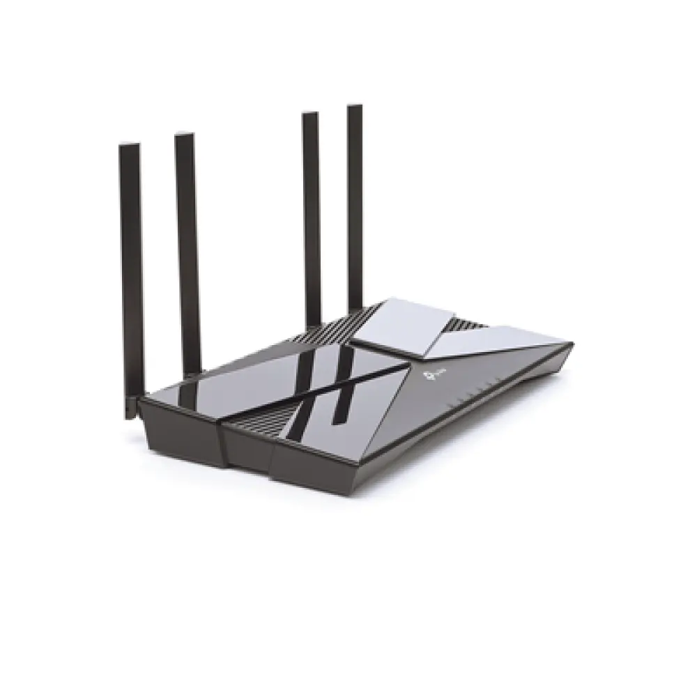 Router Wi-Fi 6 / AX1500 / CPU Triple-Core 1.5 GHz / 4 Puertos LAN Gigabit + 1 WAN Gigabit / OFDMA / Beamforming / WPA3