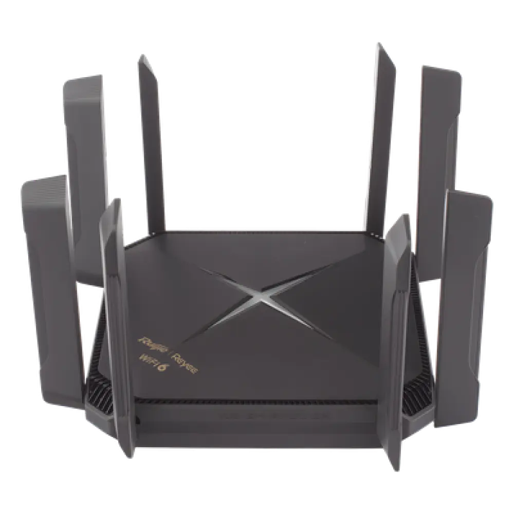 Router Wi-Fi 6 / 5,951 Mbps / Dual Banda 4x4 / 2.5G WAN + 5 Puertos Gigabit / Mesh OFDMA / 8 Antenas / 90 m (295.3 ft) Cobertura