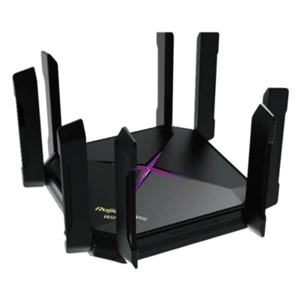 Router Wi-Fi 6 / 5,951 Mbps / Dual Banda 4x4 / 2.5G WAN + 5 Puertos Gigabit / Mesh OFDMA / 8 Antenas / 90 m (295.3 ft) Cobertura