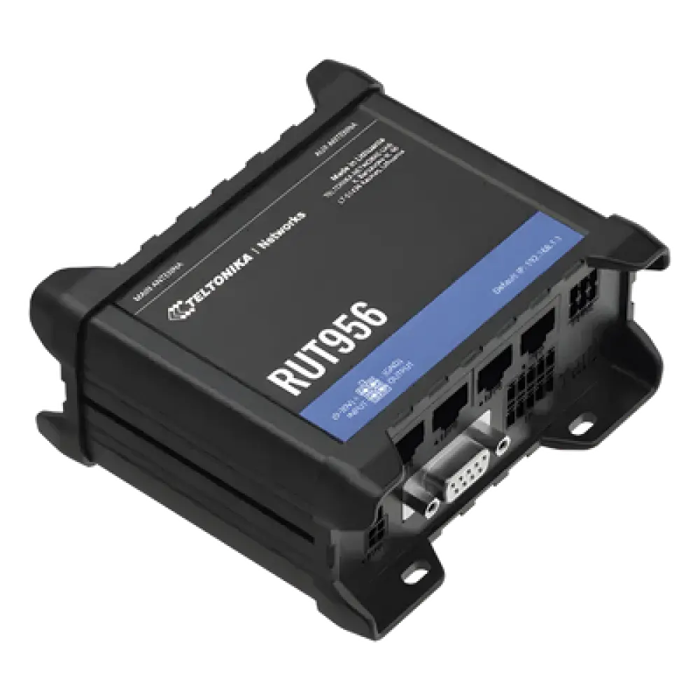 Router Industrial LTE / 150 Mbps Cat 4 / 4 Puertos Ethernet 10/100 / RS232 RS485 / WiFi / Doble SIM / GNSS / IP30 / Riel DIN