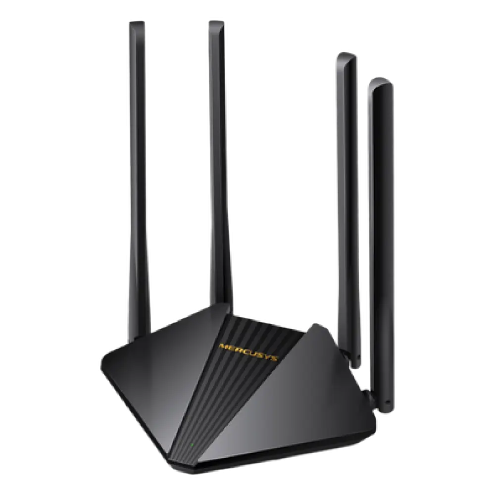 Router Inalámbrico / AC1200 / Dual Band / 3 Puertos Gigabit / MU-MIMO / Beamforming / 4 Antenas 5 dBi