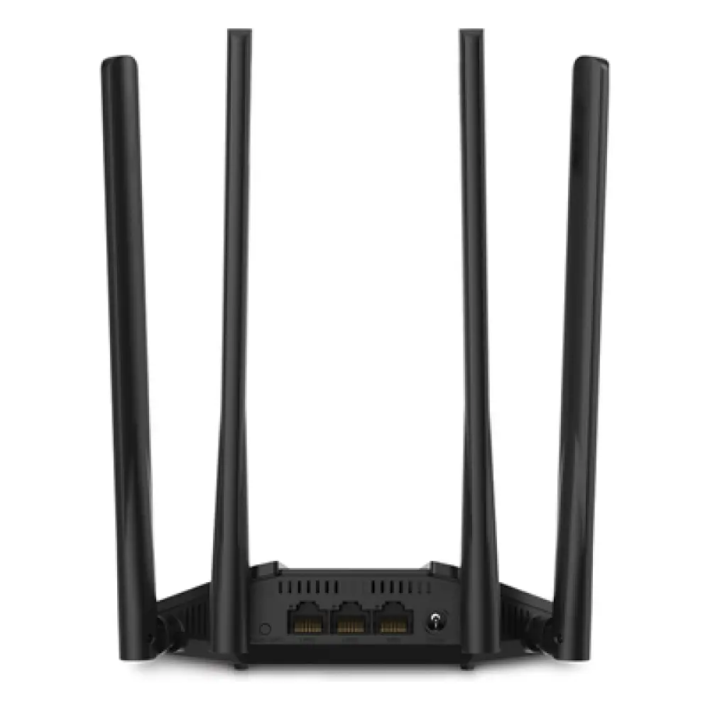 Router Inalámbrico / AC1200 / Dual Band / 3 Puertos Gigabit / MU-MIMO / Beamforming / 4 Antenas 5 dBi