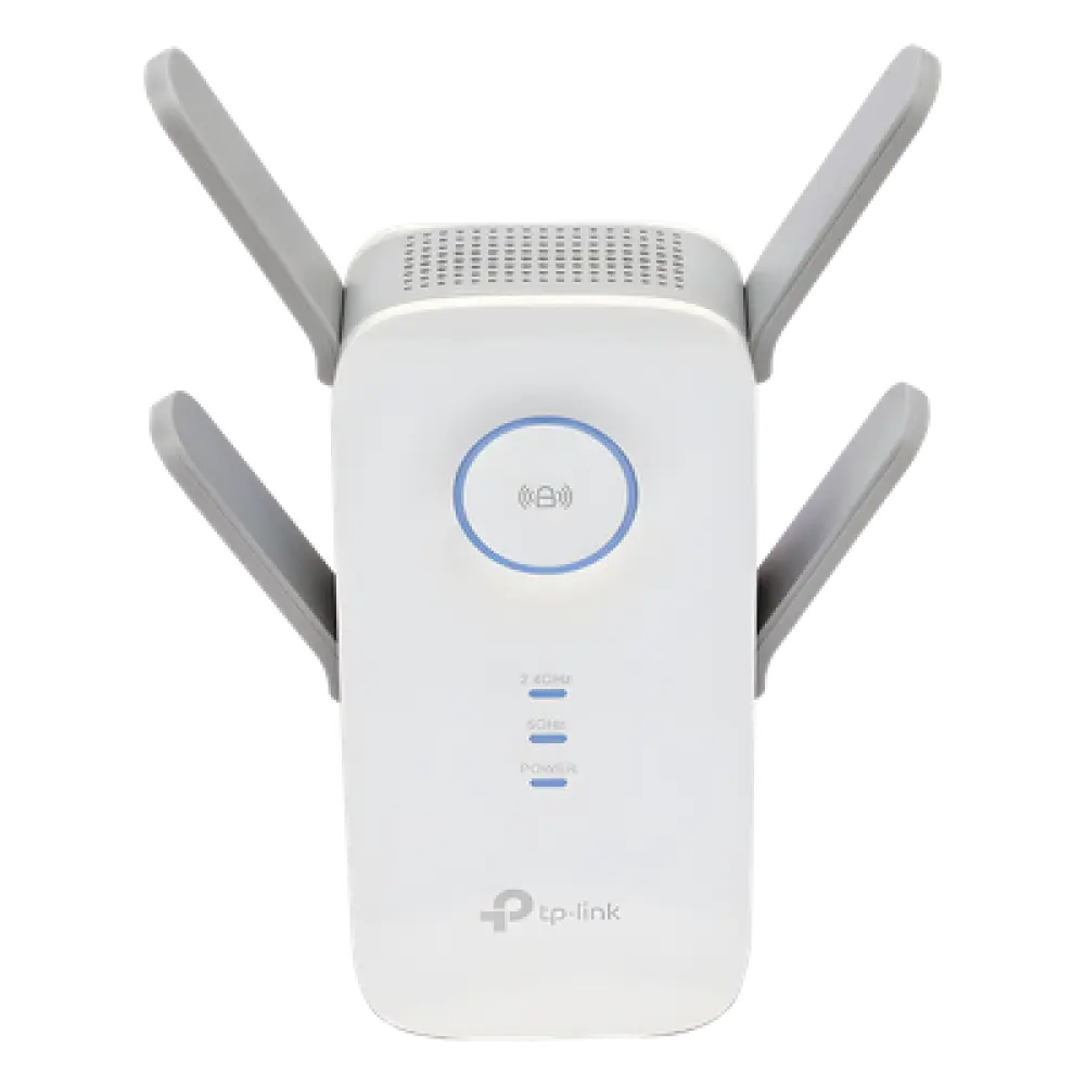 Extensor WiFi AC / 2600 Mbps / Doble banda 2.4 GHz y 5 GHz / Puerto Gigabit / 4 antenas externas