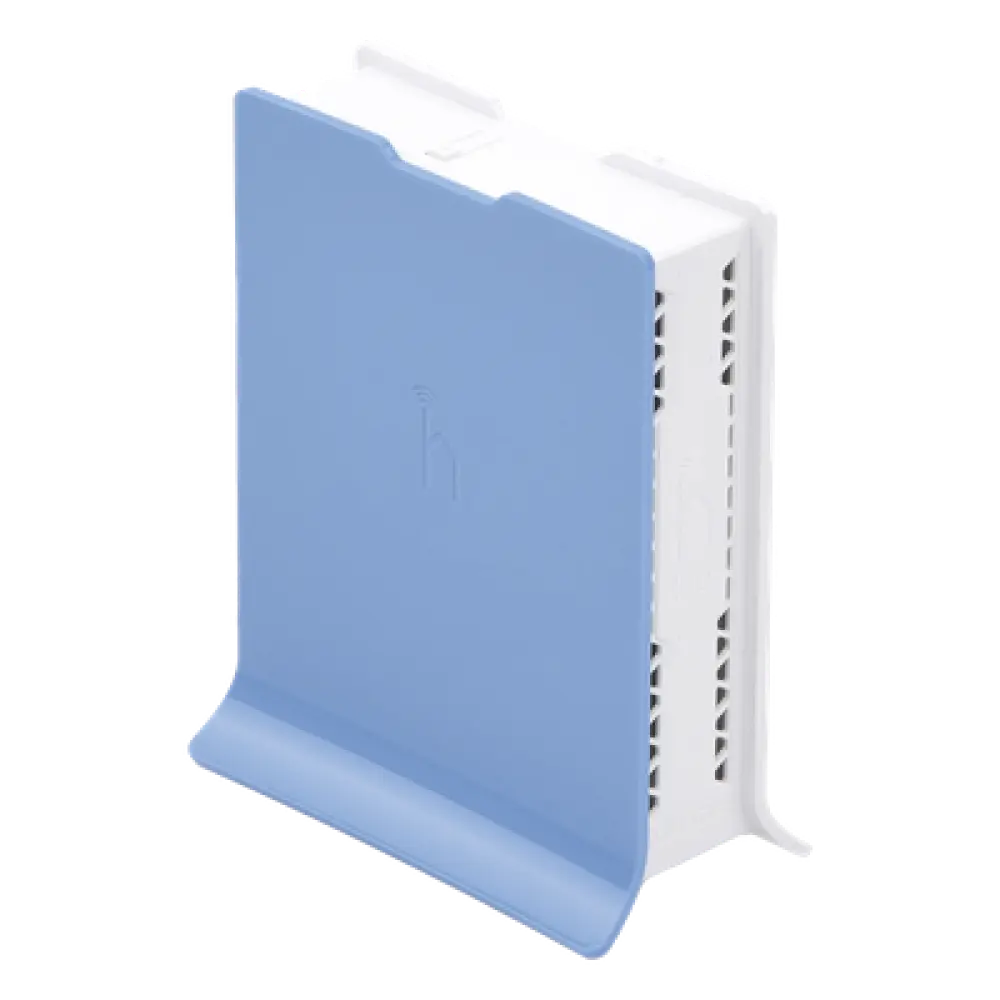 Access Point / CPU 650 MHz / Wi-Fi 2.4 GHz 802.11b/g/n / 4 Puertos Fast Ethernet / Base Torre / RouterOS L4