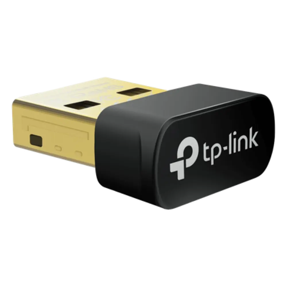 Adaptador USB Nano Wi-Fi 6 / Dual Band 900 Mbps / Bluetooth 5.3 BLE / WPA3 / 1024-QAM / OFDMA / MU-MIMO / 0.76 × 0.62 × 0.29 in