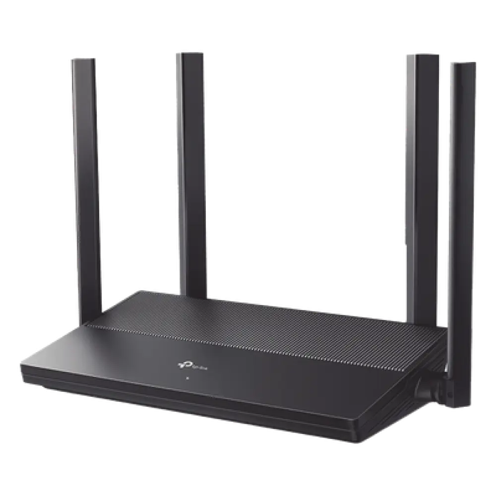 Router WiFi 6 AX / 1500 Mbps / 4 Antenas Beamforming / 3 LAN + 1 WAN Gigabit / WPA3 / EasyMesh