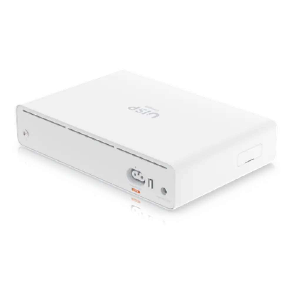 Consola Gateway-Switch / 8 Puertos LAN GbE RJ45 / 2 Puertos SFP+ 10G / Router WAN 1GbE / Rendimiento 8,500 Mbps / SSD 128 GB / Montaje Rack 1U