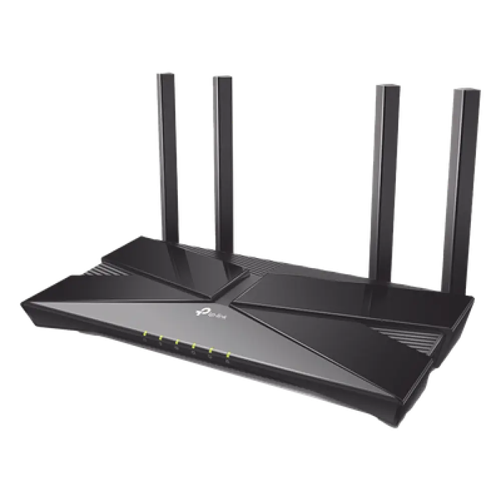 Router Wi-Fi 6 / AX1800 / Dual Band / 4 Puertos Gigabit LAN / OFDMA / Beamforming / WPA3