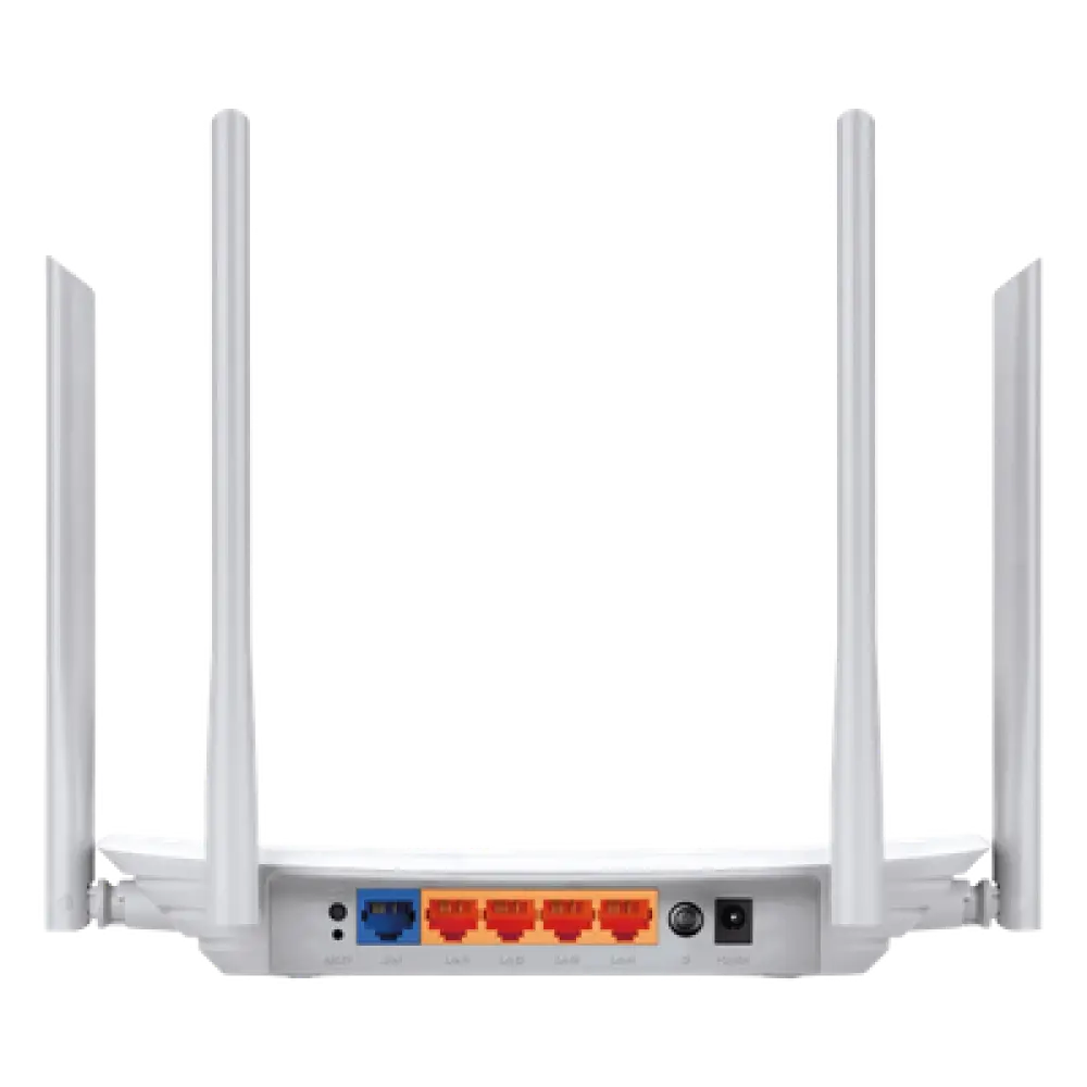 Router Wi-Fi / Doble Banda AC750 / 3 Antenas Omnidireccionales / 4 Puertos LAN 10/100 Mbps / EasyMesh / WPA3