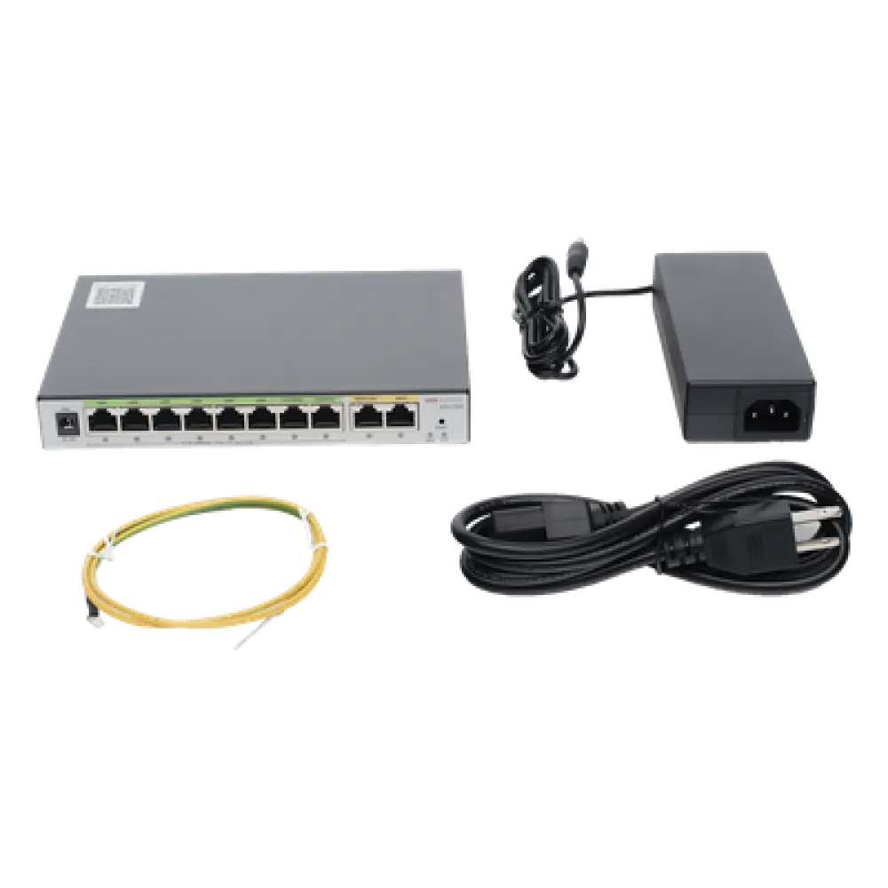 Router PoE+ / 8 Puertos Gigabit / 2 Puertos WAN / 1000 Mbps Throughput / Balanceo de Carga 3 ISP / 200 Clientes