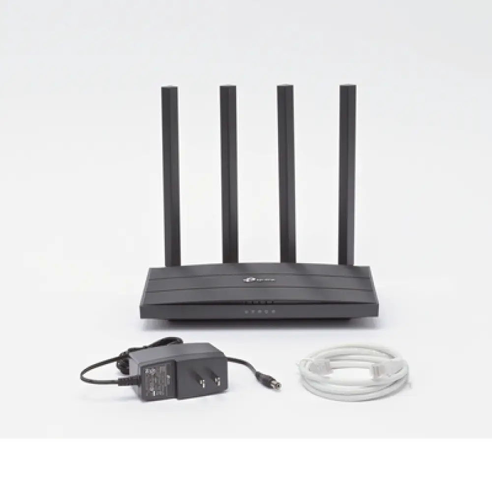 Router Wi-Fi 5 / Doble Banda 1900 Mbps / MU-MIMO 3x3 / 4 Puertos Gigabit LAN / Smart Connect / EasyMesh