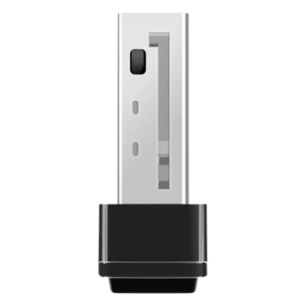 Adaptador USB Wi-Fi 6 / 287 Mbps / 2.4 GHz / Nano 17.5 × 15.8 × 7.1 mm / MU-MIMO / OFDMA / Driver Pre-cargado
