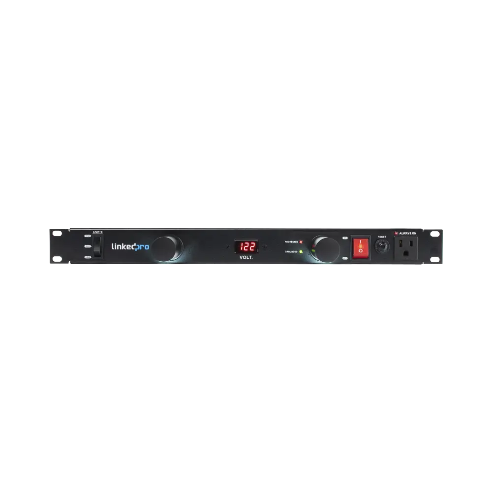 PDU para Distribución de Energía, Montaje en Rack, 11 salidas, Instalación Horizontal, de 19in, 1U, 15 Amp, 120 Vca, Con Indicador Led Y Display