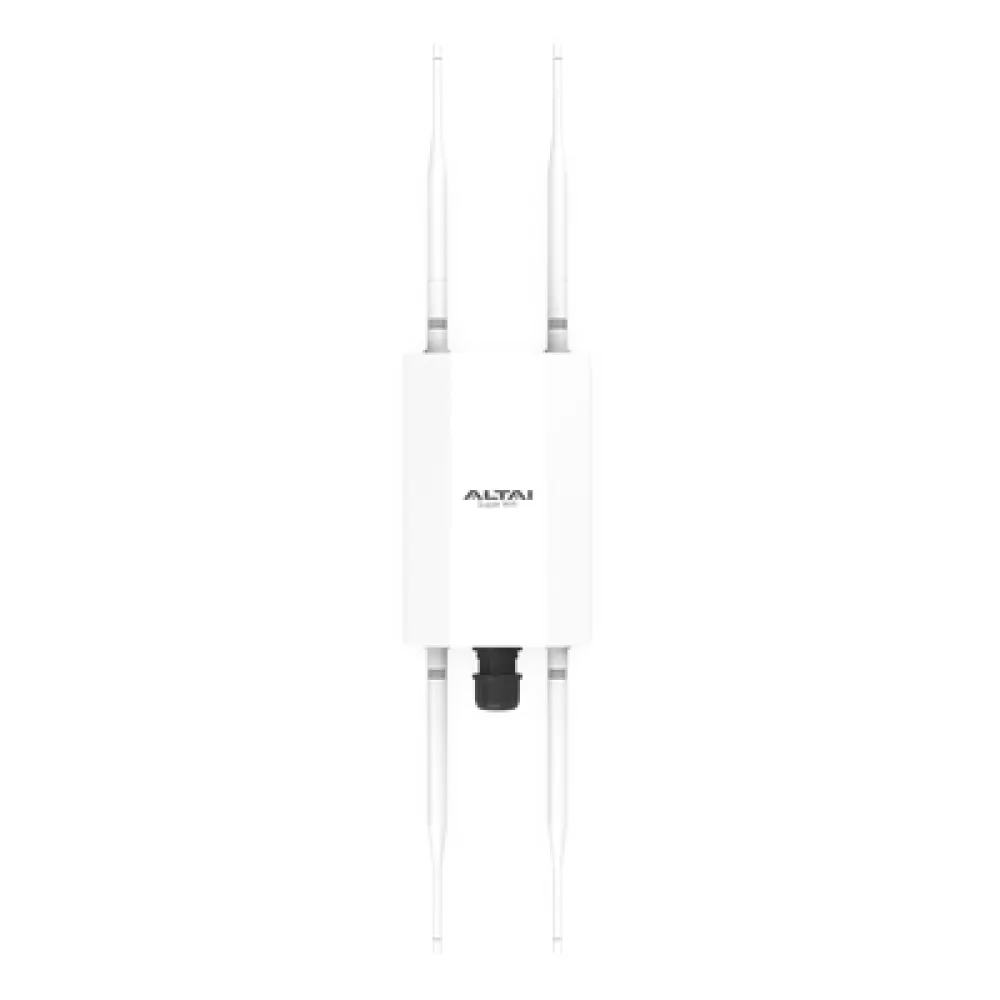 Punto de Acceso Wi-Fi 6 / Doble Banda Simultánea / 1.2 Gbps en 5 GHz / 574 Mbps en 2.4 GHz / 256 Usuarios por Banda / IP67 / Cobertura 250 m (820.2 ft)