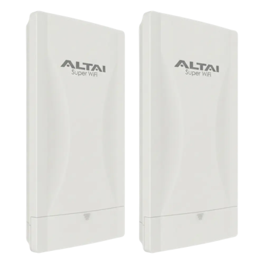 Punto de Acceso Wi-Fi 6 Exterior / Kit 2 Unidades / Sectorial 80° / Cobertura 600 m (1968.5 ft) / MIMO 2x2 / Doble Banda / Hasta 2.976 Gbps / IP55