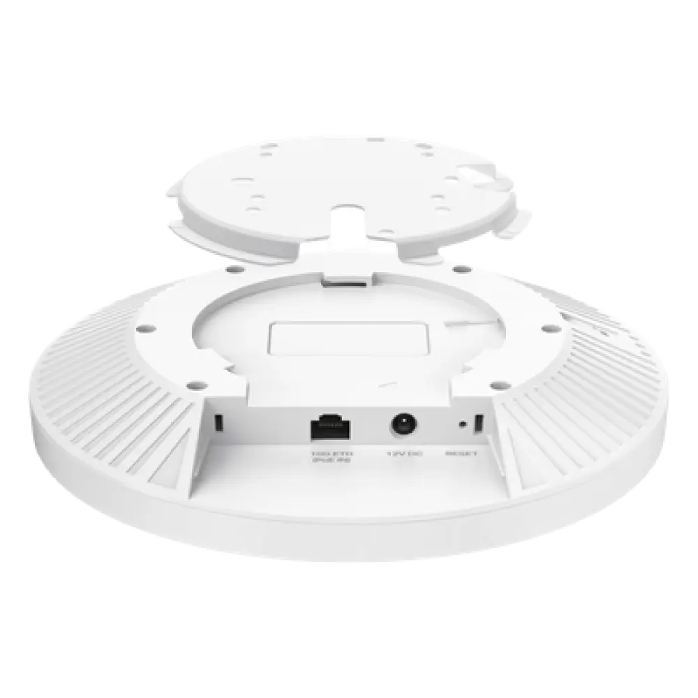 Punto de Acceso Wi-Fi 7 / BE12000 / MU-MIMO 4x4 / 320 MHz / 1 Puerto 10/2.5 Gbps / PoE+ / Montaje Techo/Pared
