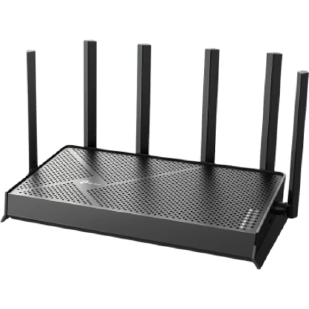 Router Wi-Fi 7 / Doble Banda BE6500 / 6.5 Gbps / 2 Puertos 2.5 Gbps / 6 Antenas Externas / EasyMesh / HomeShield