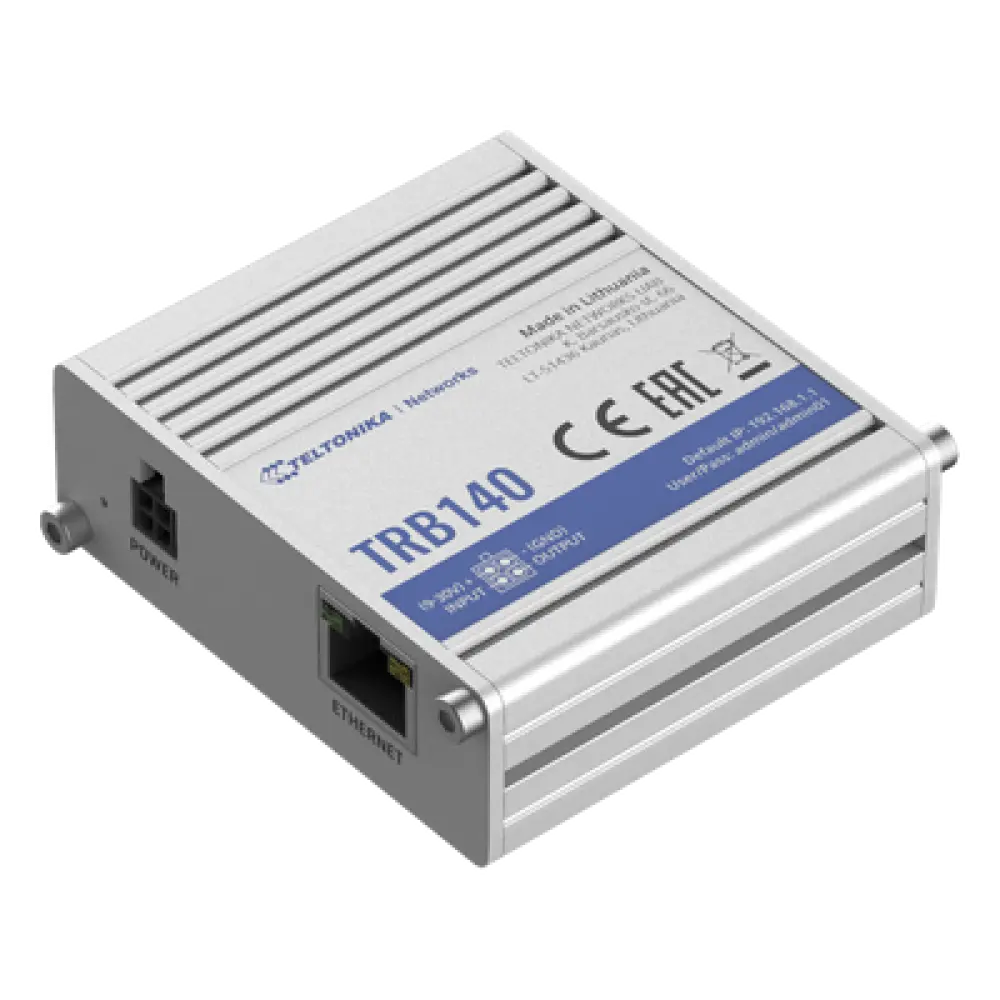 Router Industrial LTE Cat 4 / 150 Mbps / Ethernet Gigabit 10/100/1000 Mbps / ARM Cortex-A7 1.2 GHz / 134 g