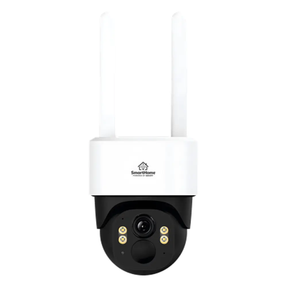 Cámara PT de Batería / 4 MP / 4G LTE-FDD / Solar 5W / Color 10 m (32.8 ft) / Audio Bidireccional / IP65