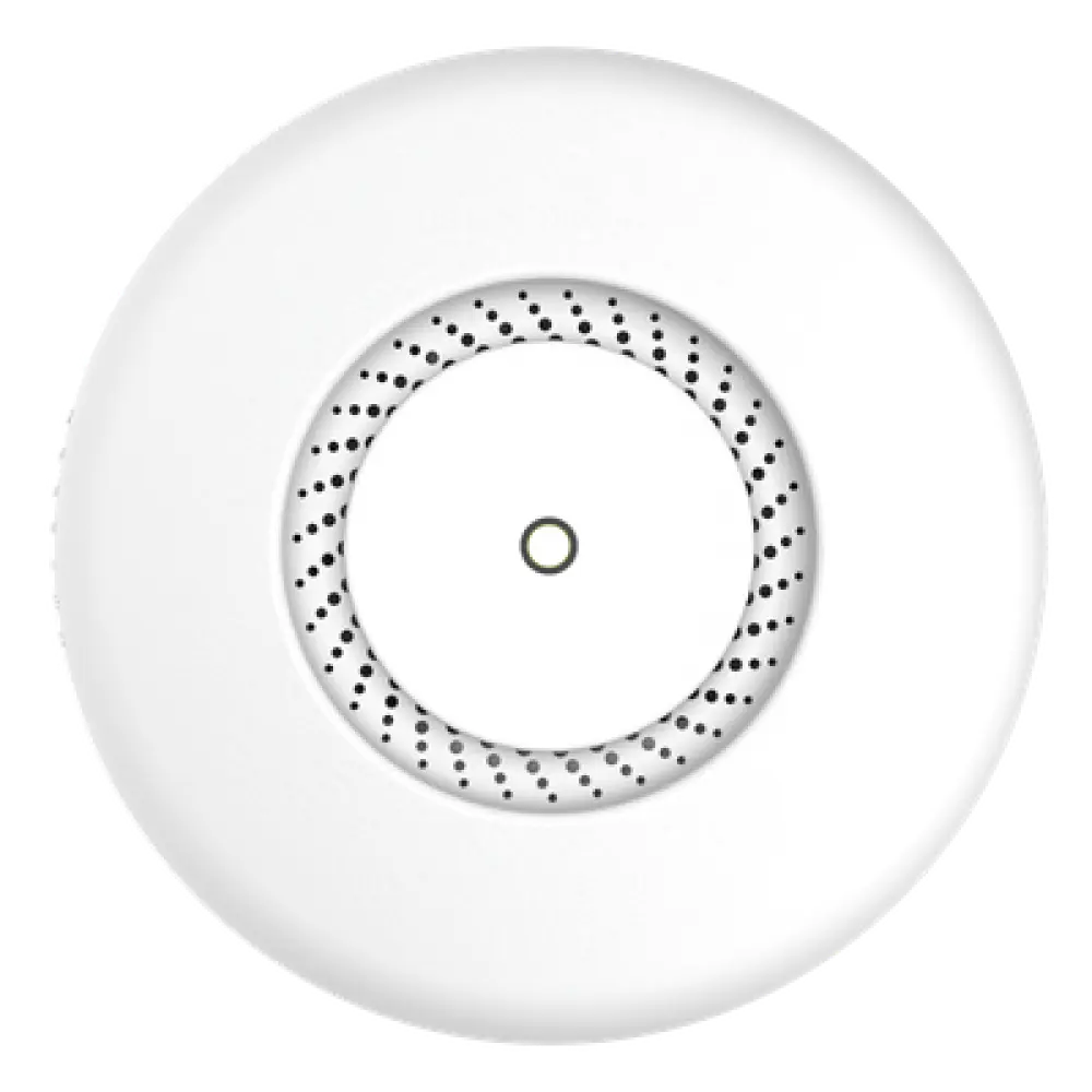 Punto de Acceso / Doble Banda 2.4 y 5 GHz / 802.11ac Wave 2 / 4 Núcleos ARM / PoE 802.3af / 400 mW / 1,312 ft Cobertura 360°