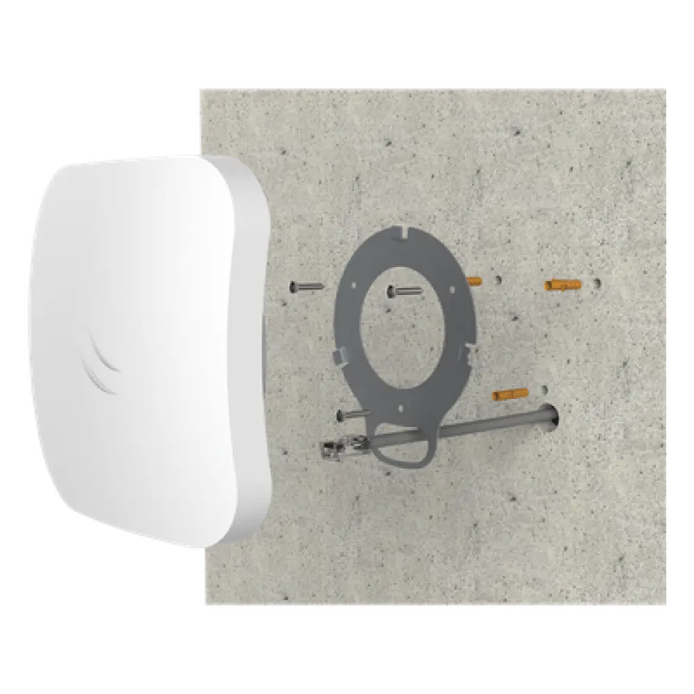 Punto de Acceso / Doble Banda 2.4 y 5 GHz / 802.11ac Wave 2 / 4 Núcleos ARM / PoE 802.3af / 400 mW / 1,312 ft Cobertura 360°