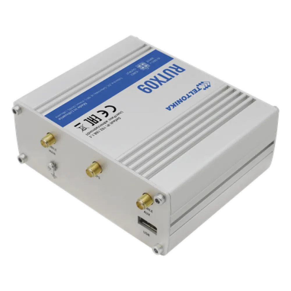 Router Industrial LTE 4.5G Cat 6 / 300 Mbps / 4 Puertos Gigabit / Dual SIM / GNSS / PoE / -40°F a 167°F