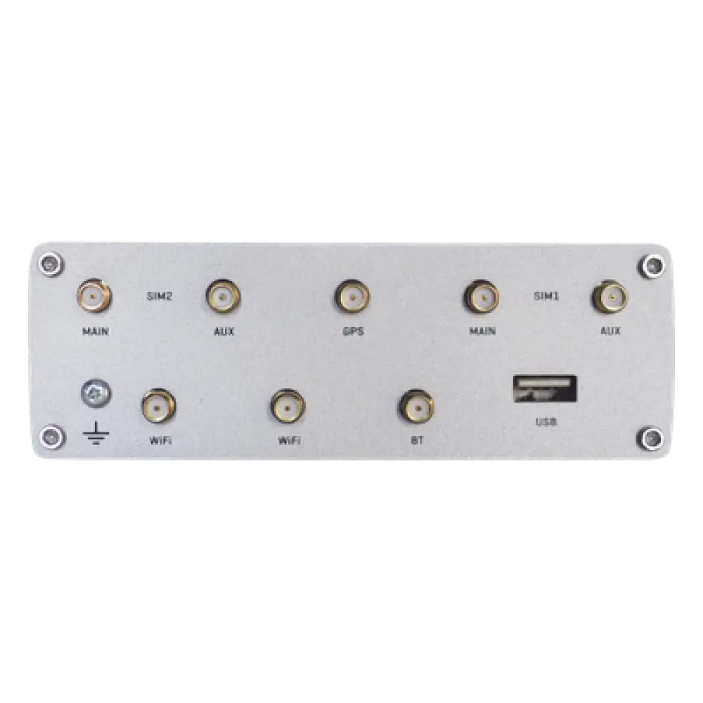 Router Industrial Dual LTE Cat 6 / 600 Mbps / 5 Puertos Gigabit / WiFi 5 Doble Banda / Doble SIM / GNSS / PoE / -40°F a 167°F
