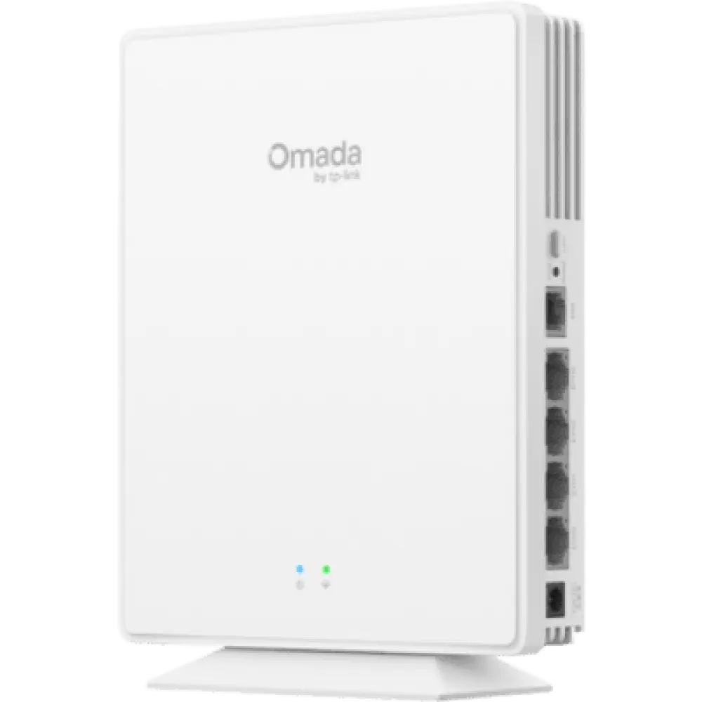 Access Point GPON Wi-Fi 6 / AX1800 / 1x GPON SC-APC + 4x Gigabit + 1x FXS / 120+ Clientes / 20 km (12.4 mi) Alcance Fibra / Omada SDN / Mesh