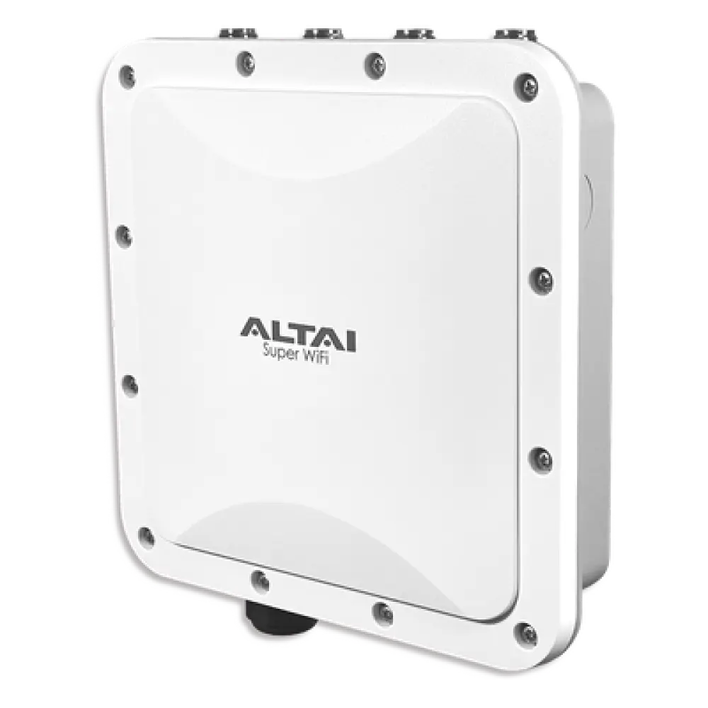 Punto de Acceso Industrial / Wi-Fi 6 / Doble Banda 2.4/5 GHz / 2x2 MIMO / 512 Usuarios / Cobertura 400 m (1312 ft) / IP67 / Puerto 2.5G + SFP