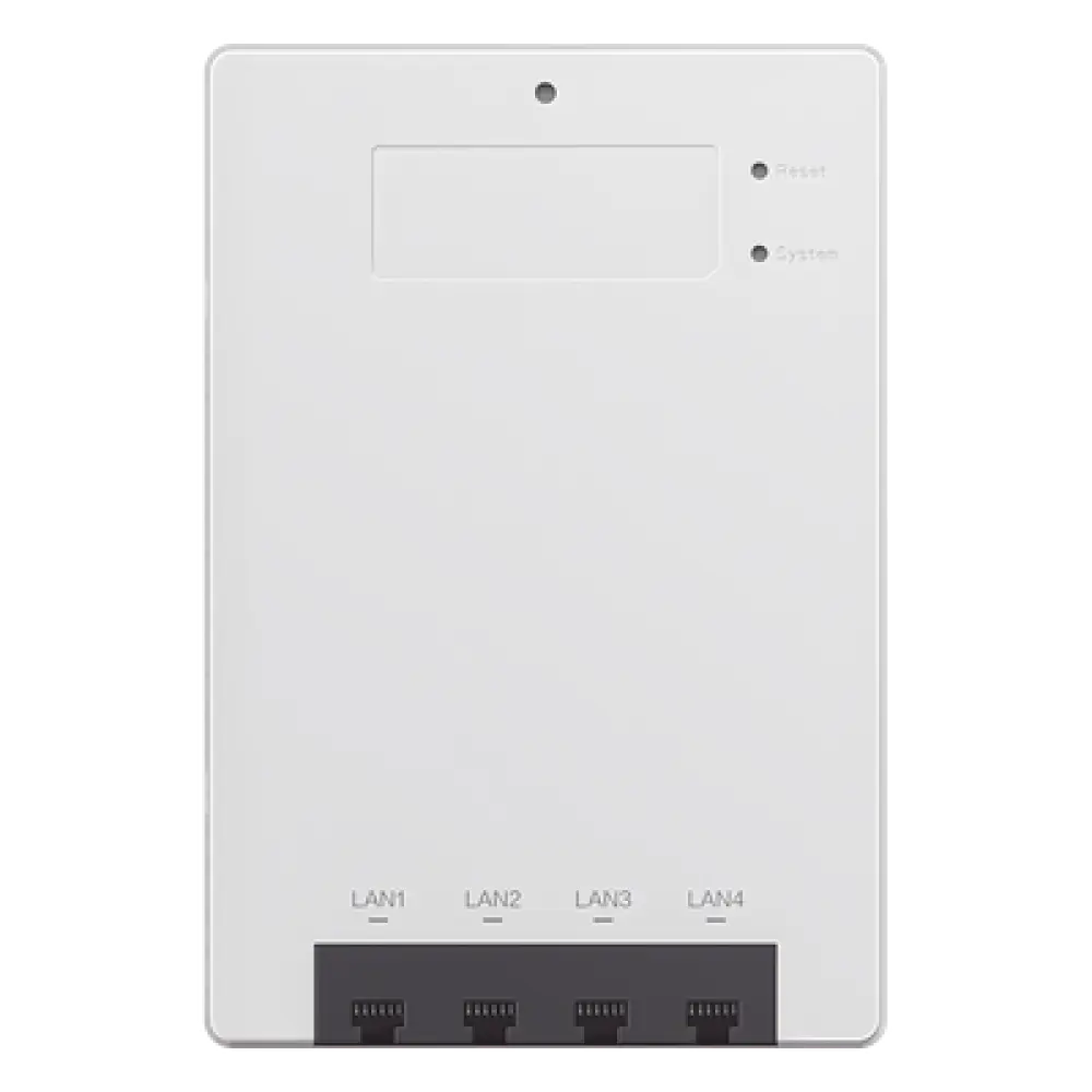 Punto de Acceso Mesh Wi-Fi 6 / Doble Banda 1774 Mbps / 512 Usuarios / 4 LAN Gigabit + 1 WAN PoE / Administración Cloud