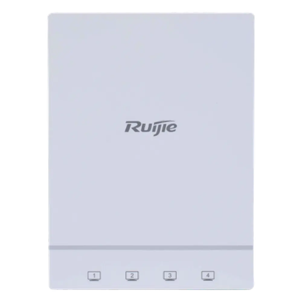Punto de Acceso Wi-Fi 6 / Hasta 1.7 Gbps / Doble Banda 2.4+5 GHz / 2x2 MU-MIMO / 4 LAN + 1 WAN PoE / Montaje en Pared