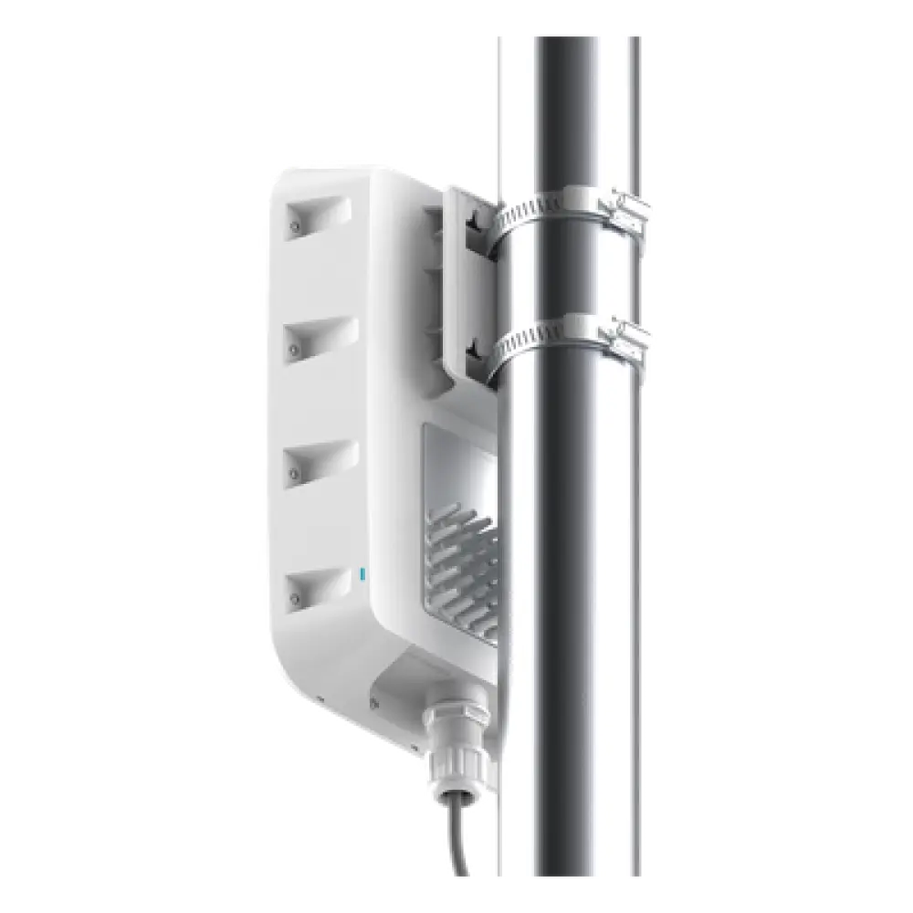 Punto de Acceso Exterior / Wi-Fi 6 / Doble Banda / 2.4 Gbps / 512 Clientes / IP67 / Antenas 7 dBi y 10 dBi / Beamforming 2x2