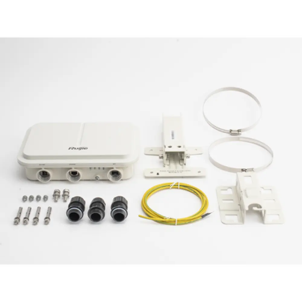 Punto de Acceso Wi-Fi 6 / 2975 Mbps / Omnidireccional 360° / Doble Banda 2.4/5 GHz / IP68 / Puerto SFP / MU-MIMO 2x2