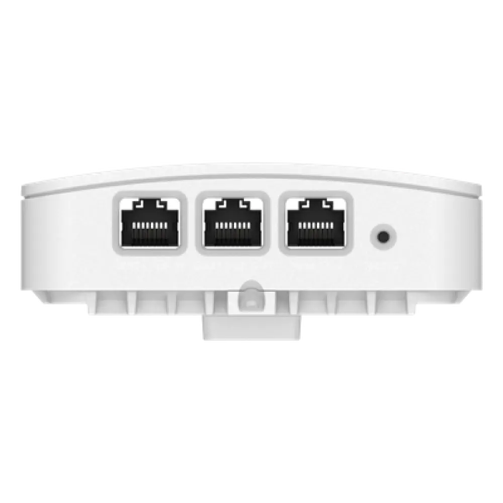 Punto de Acceso Wi-Fi 6 / Montaje en Pared / 2.5 Gbps / 3 Puertos Gigabit / PoE Passthrough / Radio IoT / 512 Clientes Concurrentes