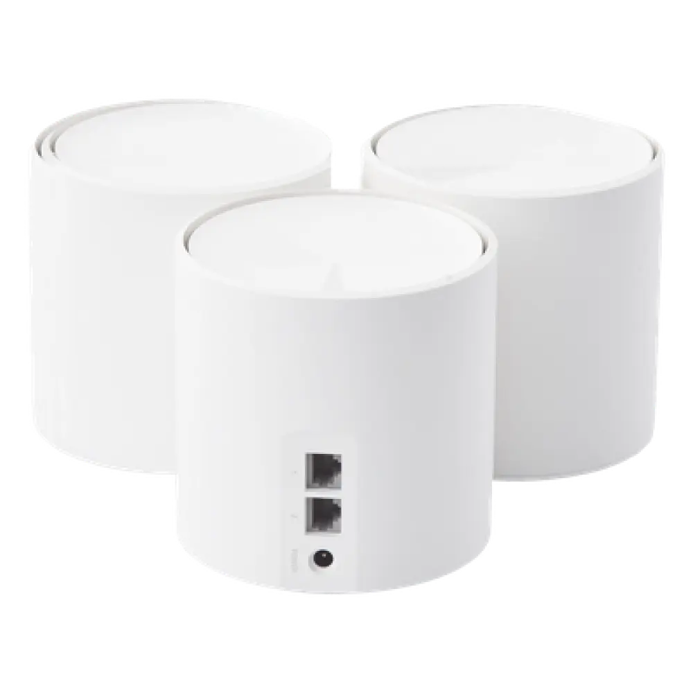 Sistema Mesh Wi-Fi 6 / AX1800 Mbps / 4 Streams / 2 Puertos Gigabit WAN/LAN / 2 Antenas Internas / Cobertura Interior