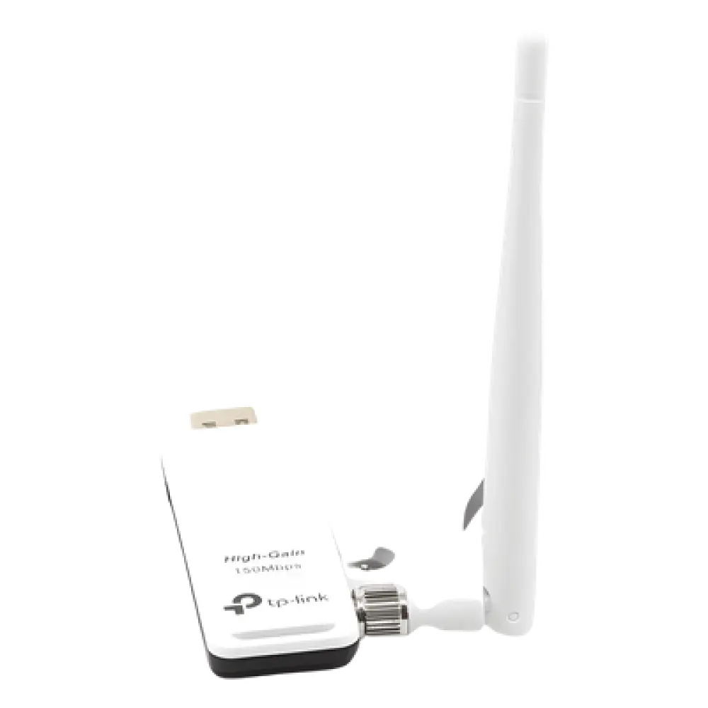 Adaptador USB Wi-Fi / 150 Mbps / 2.4 GHz / Antena Desmontable 4 dBi / USB 2.0