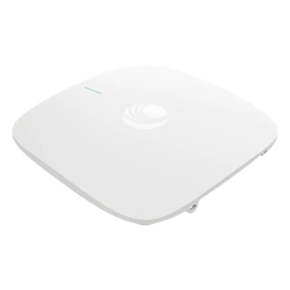 Punto de Acceso Empresarial / Wi-Fi 6/6E Tri-Banda / 3 Radios SDR / 1,500 Clientes / Antena 5/6 dBi / PoE / Techo o Plafón