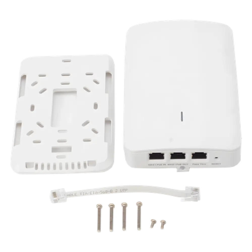 Punto de Acceso Wi-Fi 6 / Doble Banda 2.5 Gbps / 3 Puertos Gigabit / 1 Salida PoE / Radio IoT / Gestión Cloud