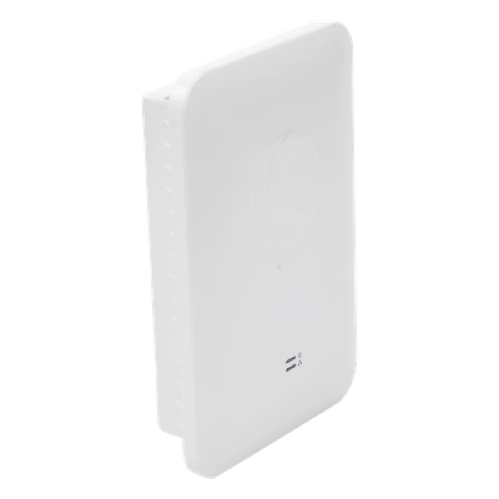 Access Point WiFi cnPilot e500 para exterior, IP67 grado industrial, Filtros para coexistencia con redes LTE, doble banda, antena omidireccional y puerto PoE secundario