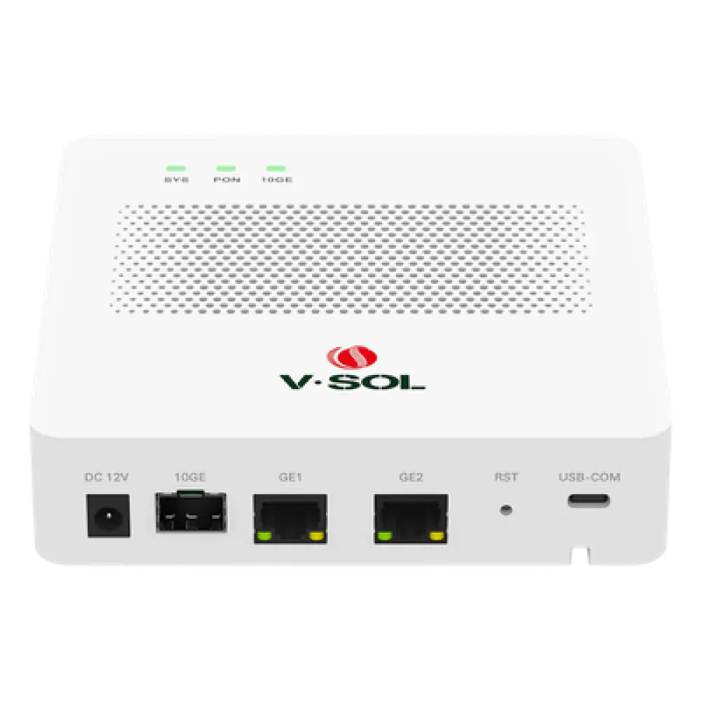 Mini OLT / 1 Puerto GPON SC/UPC / 3 Puertos Uplink / Hasta 64 ONUs / 20 km / 5.5 x 5.5 x 1.4 in
