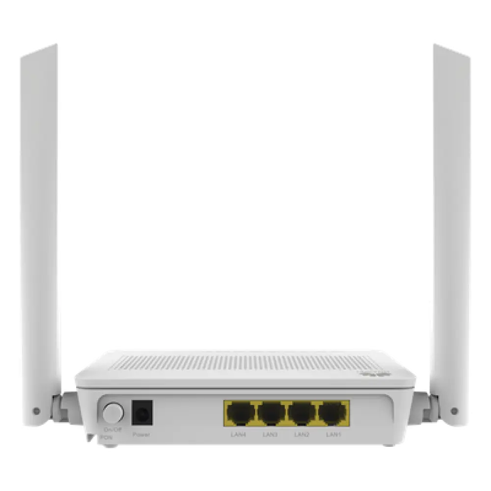 ONT GPON / Wi-Fi 5 Doble Banda / 4 Puertos LAN (2GE + 2FE) / 2 Antenas 7 dBi / Hasta 867 Mbps