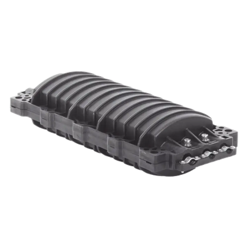 Caja de Distribución de Fibra Óptica Horizontal / 96 Empalmes / IP68 / 3 Puertos / 7-15 mm