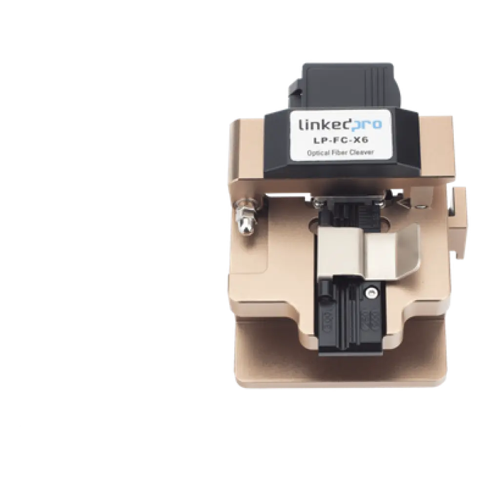 Cortadora de Precisión para Fibra Óptica / 48,000 Cortes / Fibras 250 µm, 900 µm y 3 mm / Recolección de Residuos Integrada / Aluminio y Acero Endurecido