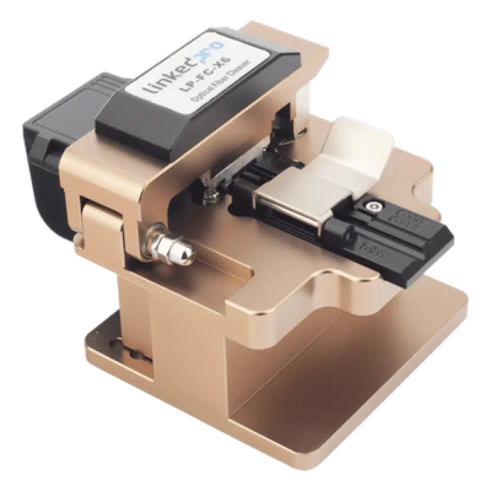 Cortadora de Precisión para Fibra Óptica / 48,000 Cortes / Fibras 250 µm, 900 µm y 3 mm / Recolección de Residuos Integrada / Aluminio y Acero Endurecido