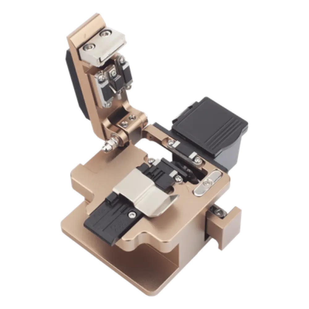 Cortadora de Precisión para Fibra Óptica / 48,000 Cortes / Fibras 250 µm, 900 µm y 3 mm / Recolección de Residuos Integrada / Aluminio y Acero Endurecido