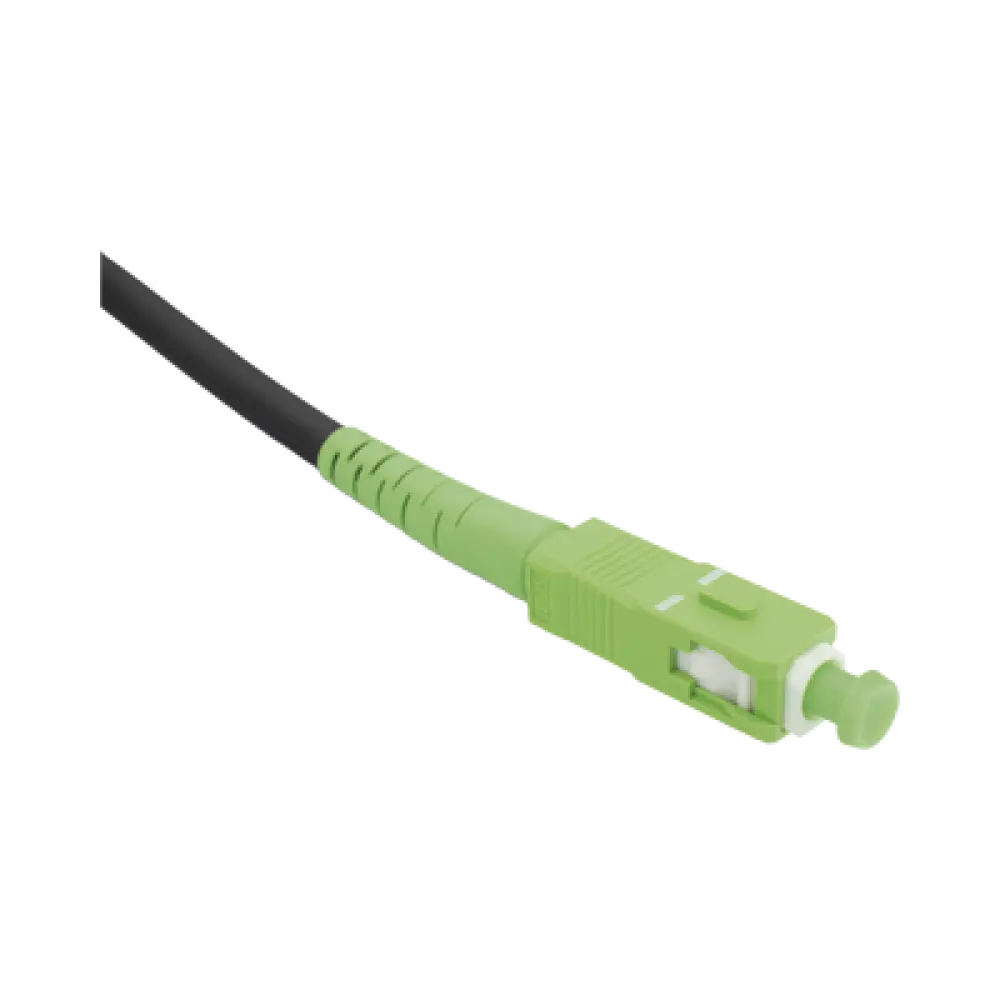 Cable de Fibra Óptica Drop / G.657A2 Monomodo / Simplex SC/APC-SC/APC / 150 m (492.13 pies) / LS0H / Unifibra / Interior-Exterior